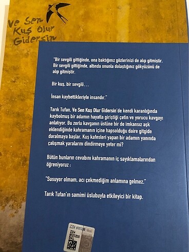  Beden Ve Sen Kuş Olur Gidersin / Tarık Tufan