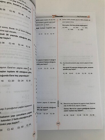  Beden Keyifli Matematik Problemler Tamamı Çözümlü Soru Bankası