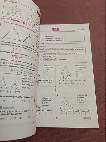  Beden Geometri sıfır konu anlatımlı kitap