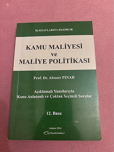 Kamu maliyesi ve maliye politikası