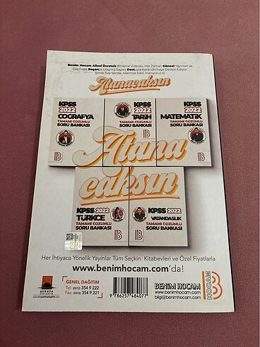  Beden Renk KPSS tarih konu anlatımlı kitap