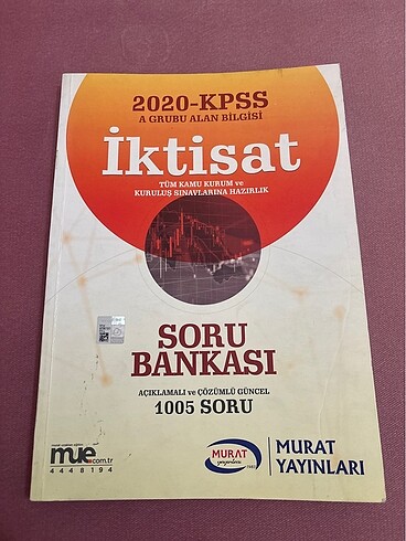 KPSS iktisat soru bankası