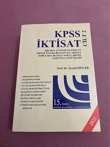 KPSS iktisat çıkmış sorular