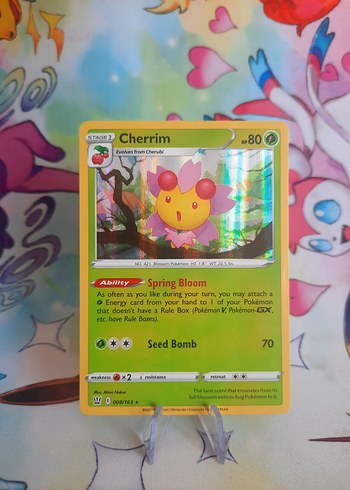 Cherrim Pokémon Kartı Holo