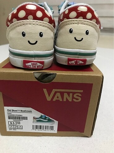 26 Beden yeşil Renk Vans çocuk ayakkabısı