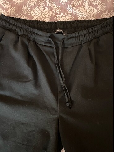 40 Beden Siyah pantalon kumaş