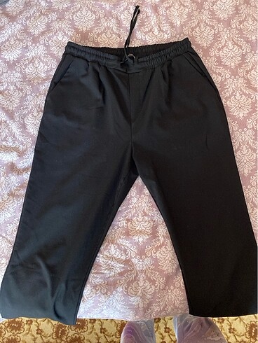 LC Waikiki Siyah pantalon kumaş