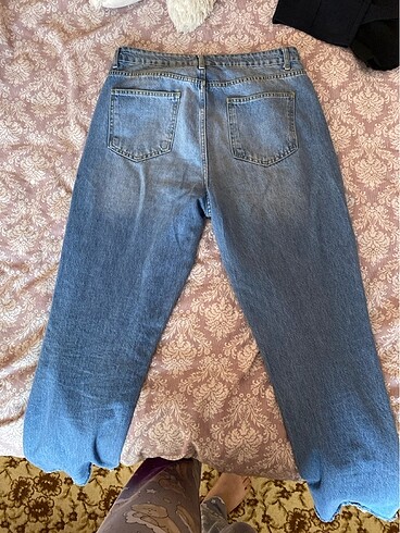 42 Beden mavi Renk Kot pantalon
