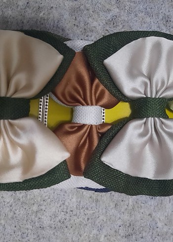 Mavi Saten Fiyonk Kadın Saç Aksesuarı - Görsel 2