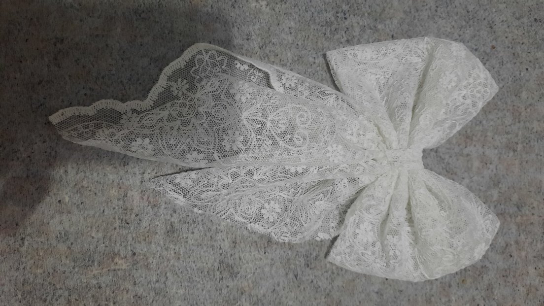 Bej Büyük Fiyonk Saç Aksesuarı - Görsel 3