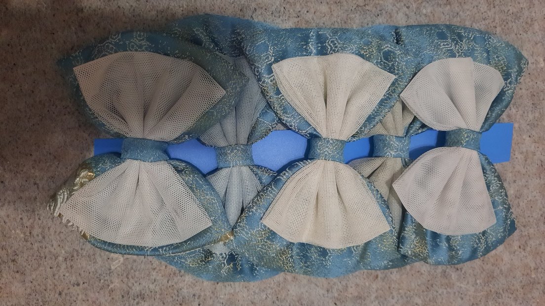 Mavi Batik Desenli Erkek Papyon - Görsel 2