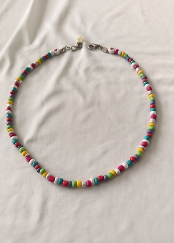 Accessorize Renkli Boncuklu Mini Kadın Kolye