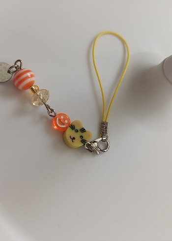 Bordo Boncuklu Çiçekli Kadın Charm - Görsel 10