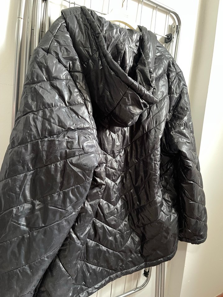 İnce mont siyah - Görsel 2