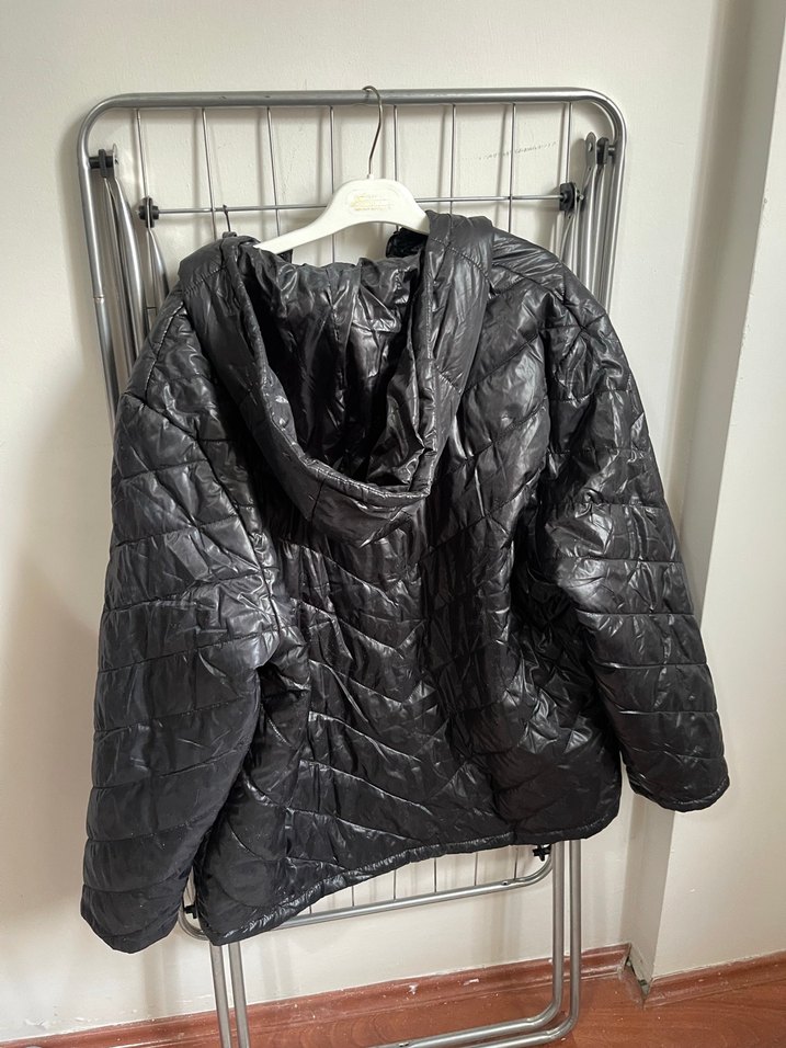 İnce mont siyah - Görsel 3