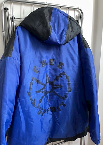 Erkek Mavi Fermuarlı Kayak Ceketi - Görsel 3