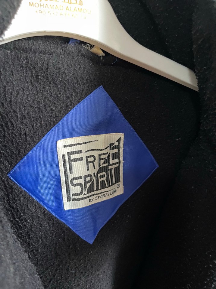 Erkek Mavi Fermuarlı Kayak Ceketi - Görsel 4