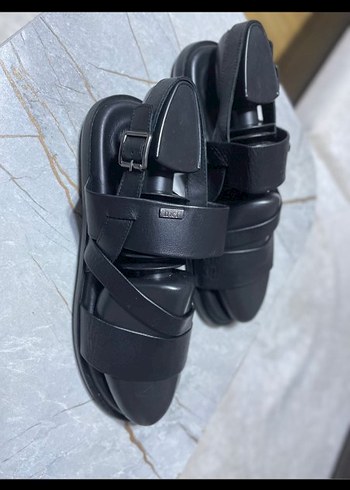 İNCİ MARKA HAKİKİ DERİ Erkek  Sandalet - Görsel 2