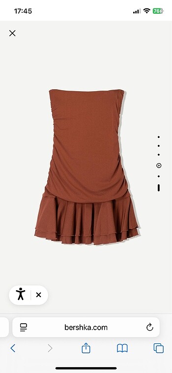 m Beden Bershka Elbise