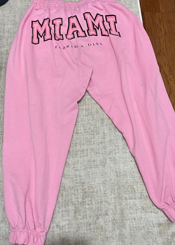 Pembe eşofman altı - Görsel 2