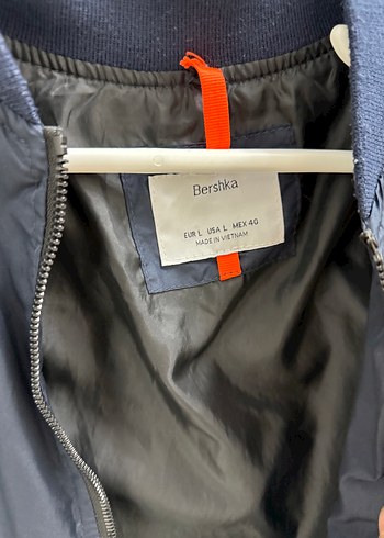 Gri Kadın Bomber Ceket Bol Kesim - Görsel 2