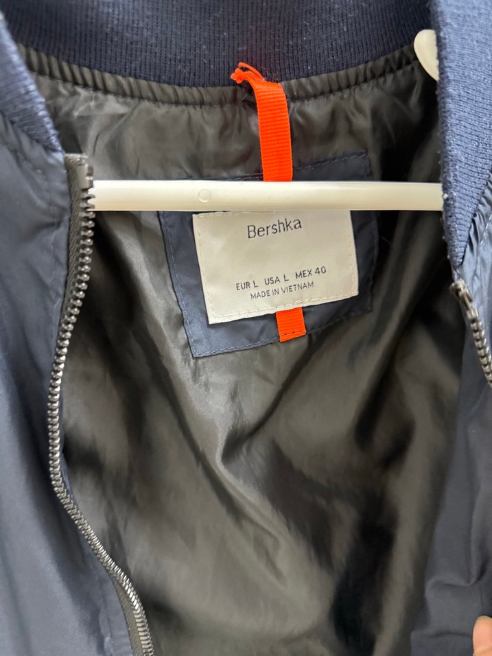 Gri Kadın Bomber Ceket Bol Kesim - Görsel 2