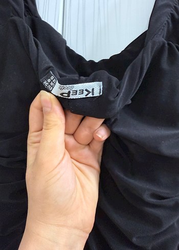 Uzun Siyah Gotik Drapeli Kadın Abiye Elbise - Görsel 4