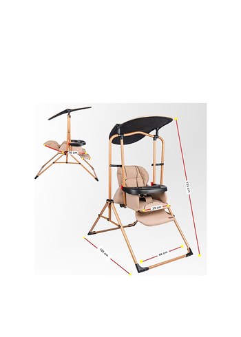 Camel Renkli Bebek salıncak - Görsel 2