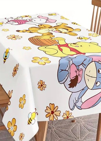 Winnie the pooh ve arkadaşları masa örtüsü - Görsel 3