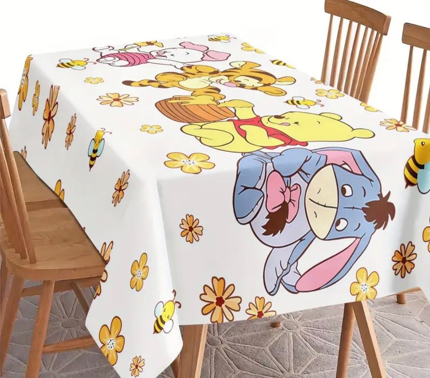 Winnie the pooh ve arkadaşları masa örtüsü - Görsel 3