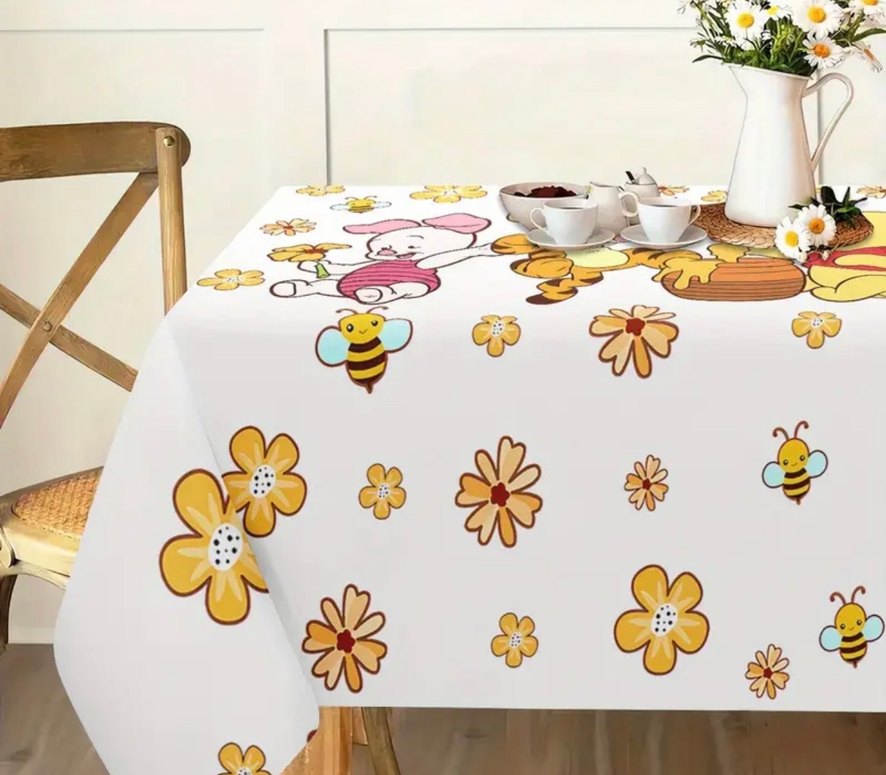 Winnie the pooh ve arkadaşları masa örtüsü - Görsel 2