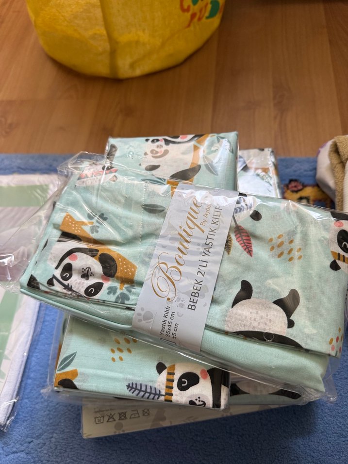 Bebek yastık kılıfı - Görsel 3