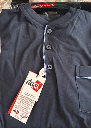 Dagi lacivert pijama takımı - Görsel 3