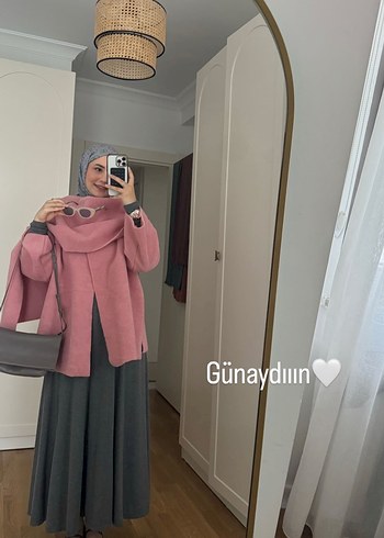 Pembe atkılı kaban