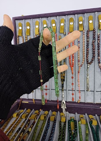 Muhammed Tacir Usta İşçilik Sistemli Püskül Kesme Tesbih - Görsel 4