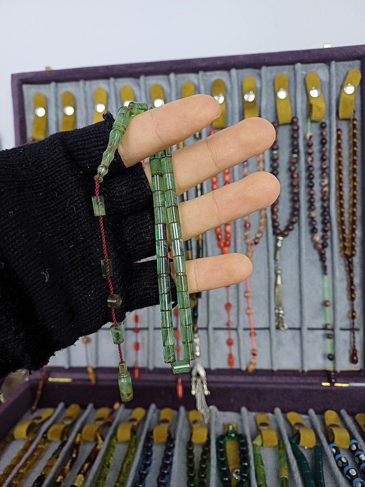 Muhammed Tacir Usta İşçilik Sistemli Püskül Kesme Tesbih - Görsel 5