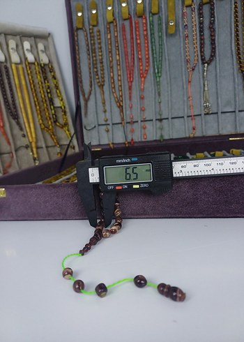 Muhammed Tacir Usta İşçilik & İmzalı Sistemli   Tesbih - Görsel 5