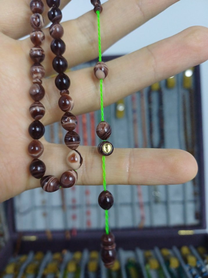 Muhammed Tacir Usta İşçilik & İmzalı Sistemli   Tesbih - Görsel 2