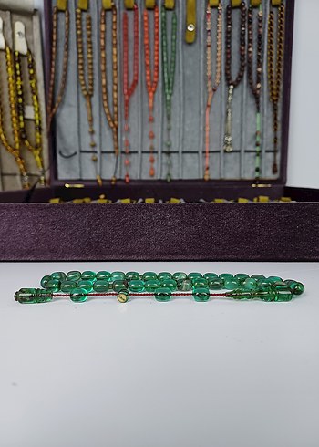 Muhammed Tacir Usta İşçilik & İmzalı Sistemli Tesbih - Görsel 4