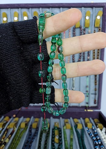 Muhammed Tacir Usta İşçilik & İmzalı Sistemli Tesbih - Görsel 2