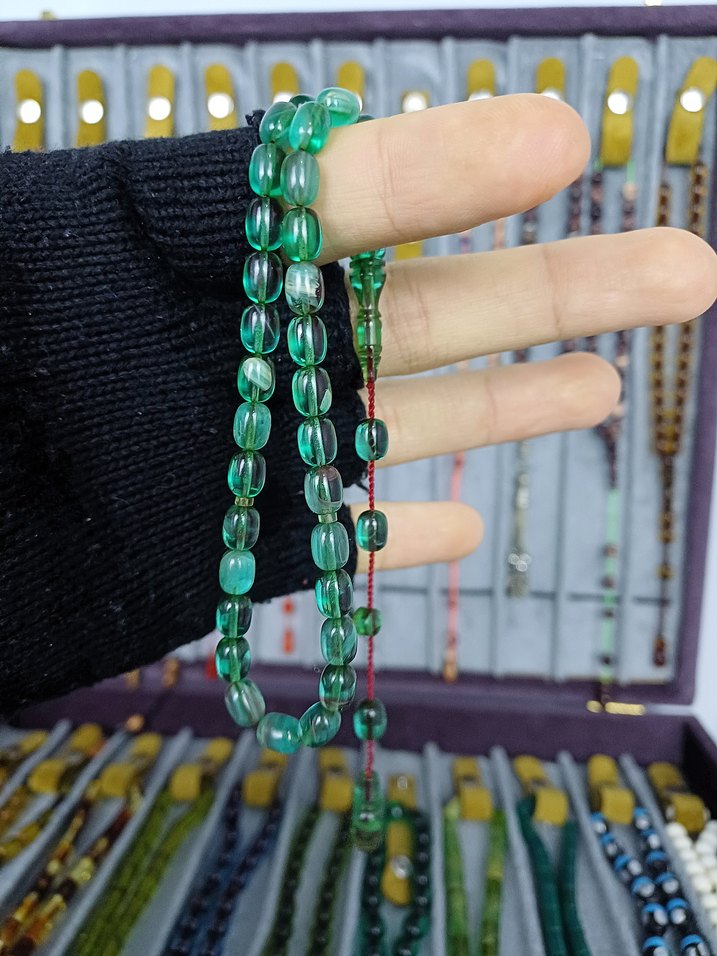 Muhammed Tacir Usta İşçilik & İmzalı Sistemli Tesbih - Görsel 3