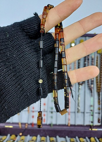 Muhammed Tacir Usta İşçilik & İmzalı Sistemli Tesbih - Görsel 2