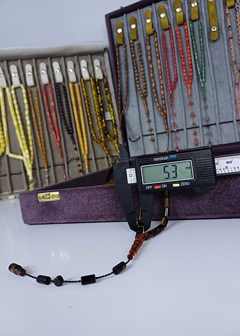 Muhammed Tacir Usta İşçilik & İmzalı Sistemli Tesbih - Görsel 5