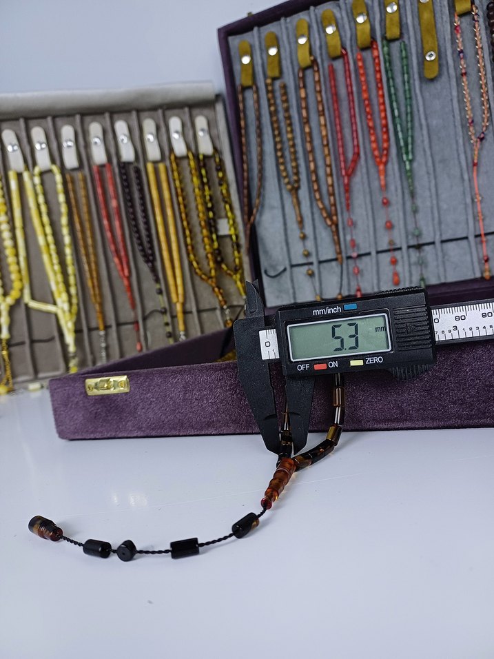 Muhammed Tacir Usta İşçilik & İmzalı Sistemli Tesbih - Görsel 5