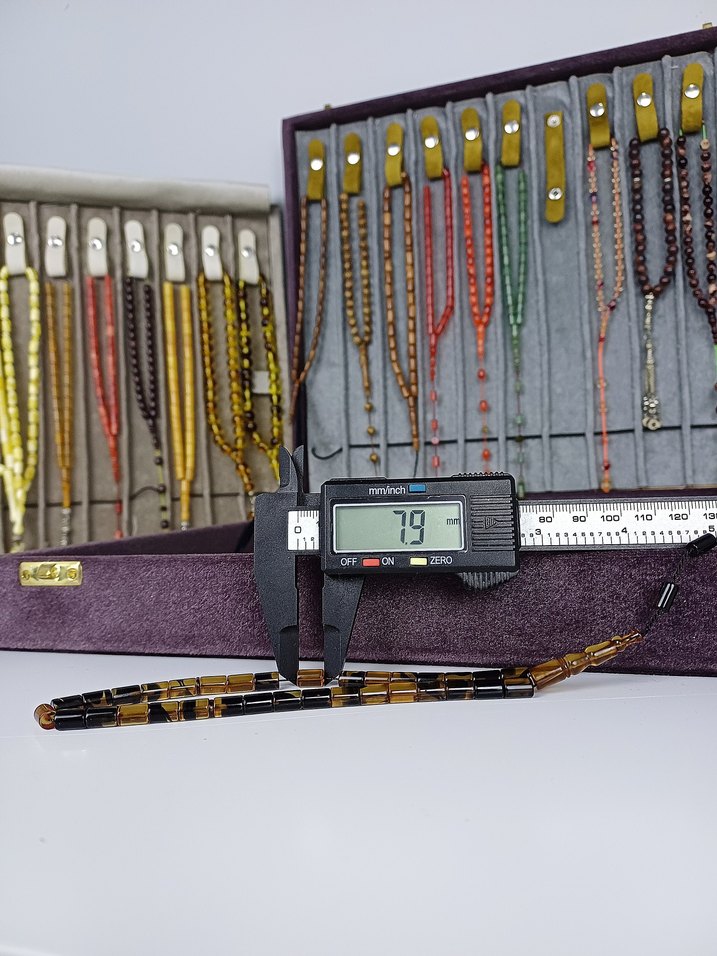 Muhammed Tacir Usta İşçilik & İmzalı Sistemli Tesbih - Görsel 4