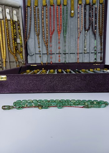 Muhammed Tacir Usta İşçilik & İmzalı Sistemli Tesbih - Görsel 2