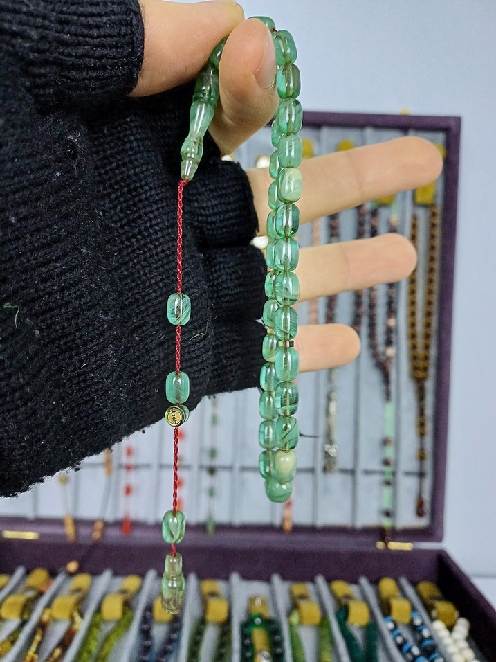 Muhammed Tacir Usta İşçilik & İmzalı Sistemli Tesbih - Görsel 4