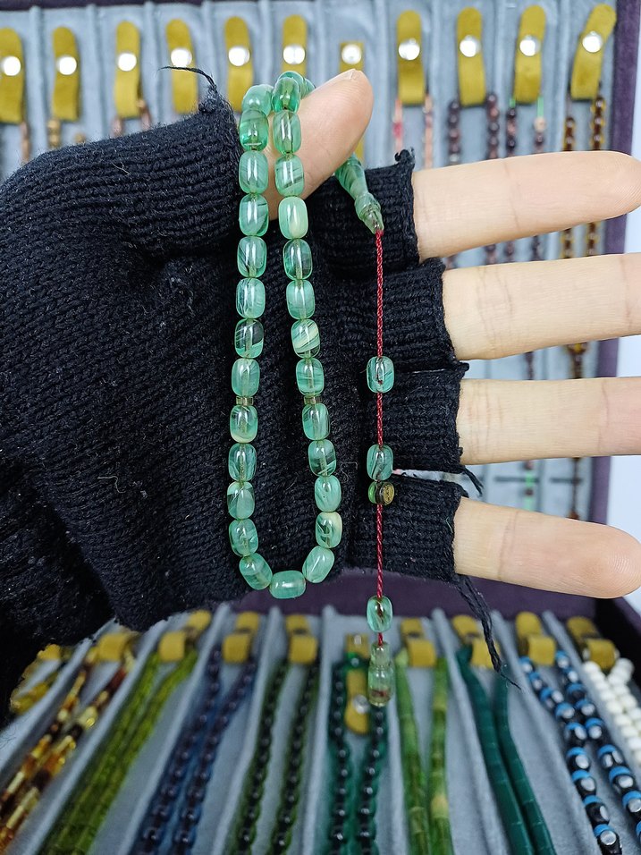 Muhammed Tacir Usta İşçilik & İmzalı Sistemli Tesbih - Görsel 3