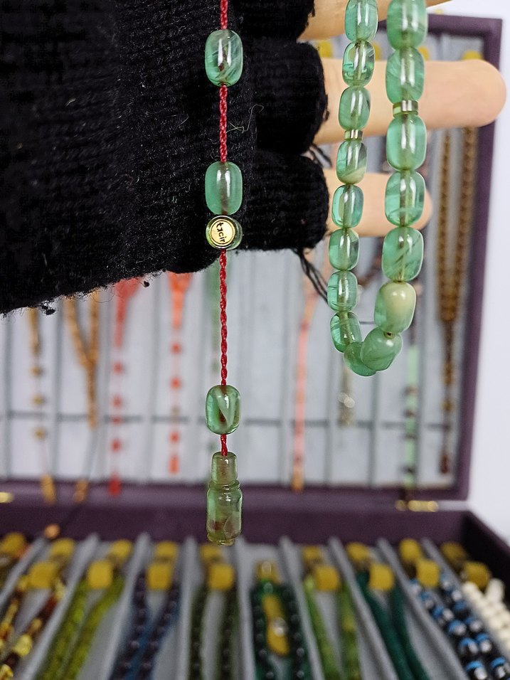 Muhammed Tacir Usta İşçilik & İmzalı Sistemli Tesbih - Görsel 5