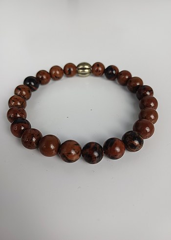 Obsidyen Taşından Bileklik - Görsel 4